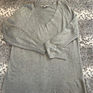 LOFT Heather Gray Knit Top